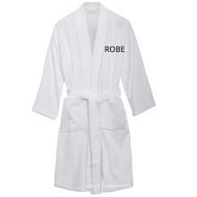 Paintes de peignoir de l&#39;hôtel Coton de coton Terry Bathrobe avec logo